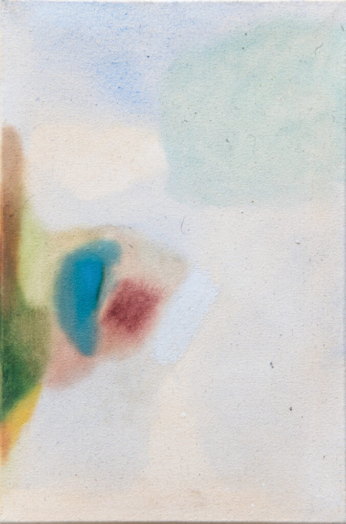soft pastel tones on canvas